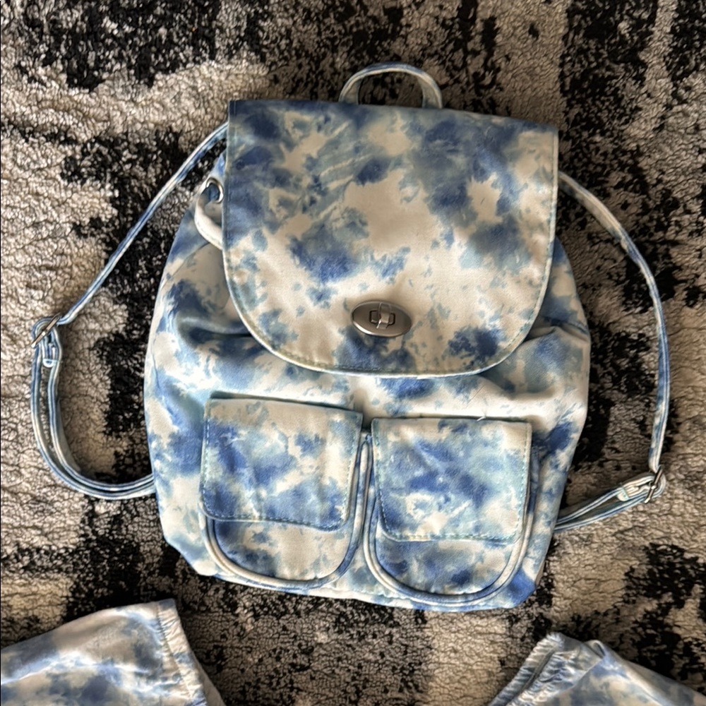 Tie-Dye Backpack and Top Set - Picture 2 of 9